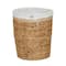 Household Essentials Wicker Basket Laundry Hamper with Liner